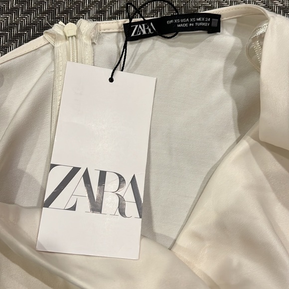 Zara Winter White cowl neck maxi - Picture 8 of 9